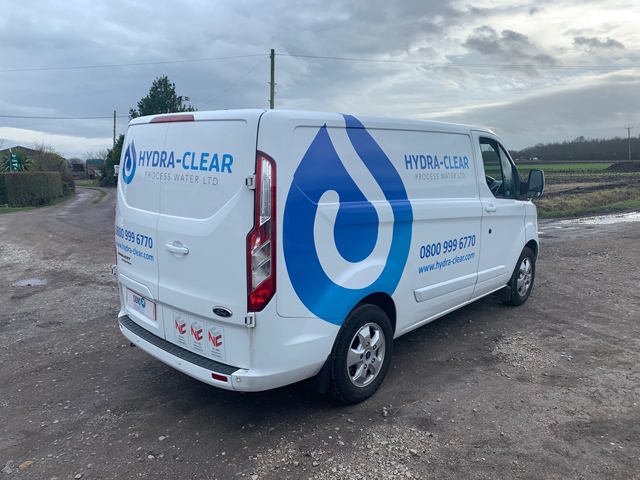 Photo of vehicle with graphics