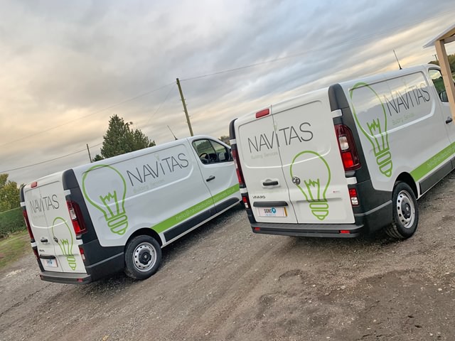 Photo of vehicle with graphics