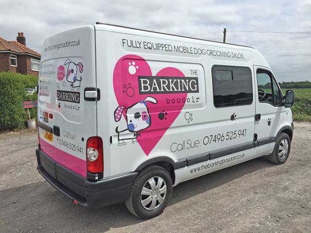 Photo of vehicle with graphics