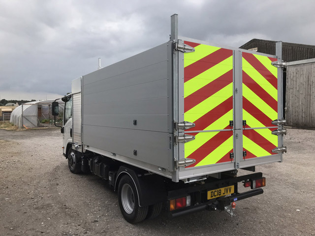 Photo of vehicle with graphics