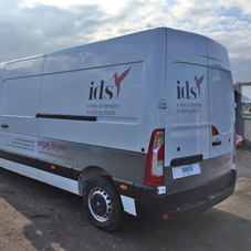 Photo of vehicle with graphics