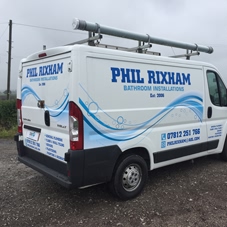 Photo of vehicle with graphics