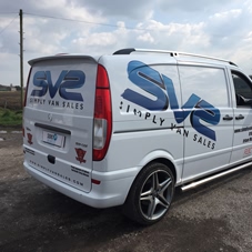 Photo of vehicle with graphics