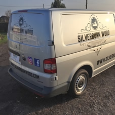 Photo of vehicle with graphics