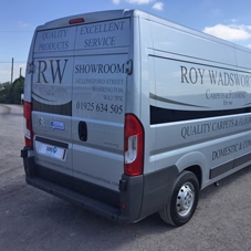 Photo of vehicle with graphics