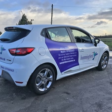 Photo of vehicle with graphics