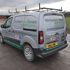 Photo of vehicle with graphics