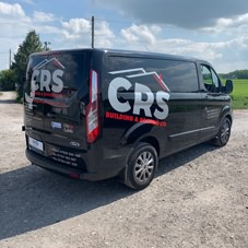 Photo of vehicle with graphics