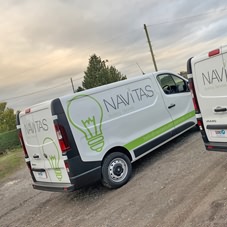 Photo of vehicle with graphics