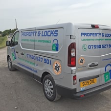 Photo of vehicle with graphics