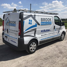 Photo of vehicle with graphics