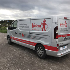 Photo of vehicle with graphics