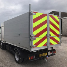 Photo of vehicle with graphics