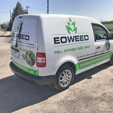 Photo of vehicle with graphics