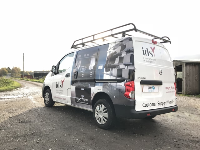 Photo of vehicle with wrap