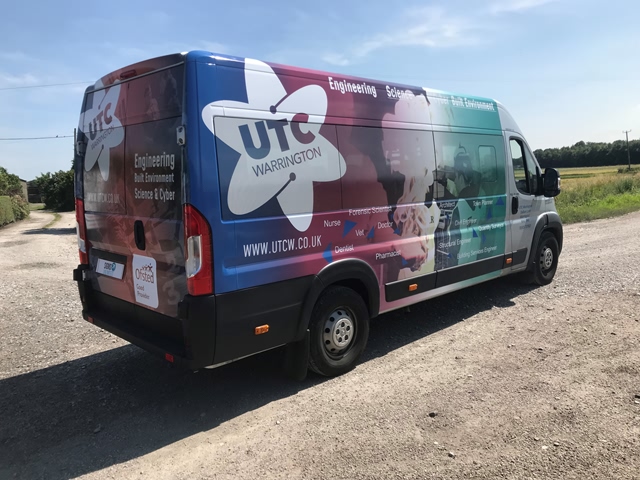 Photo of vehicle with wrap