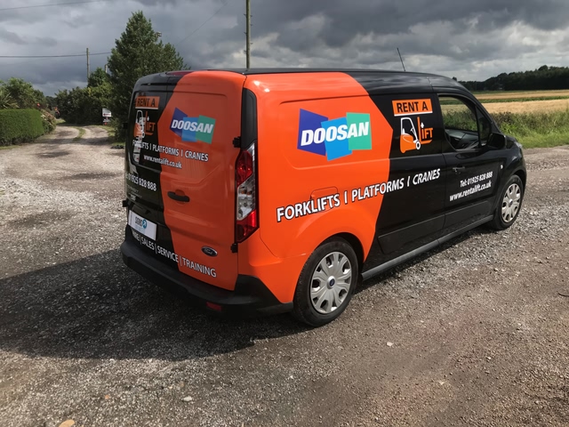 Photo of vehicle with wrap