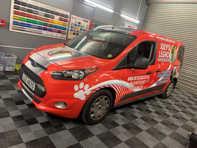 Photo of vehicle with wrap