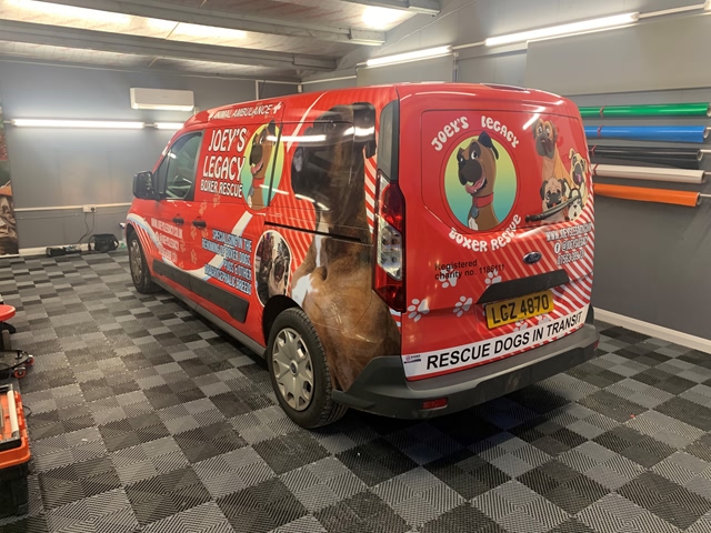 Photo of vehicle with wrap
