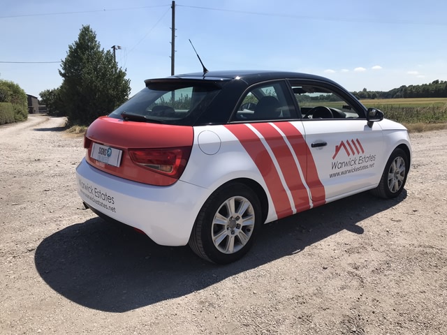 Photo of vehicle with wrap