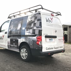 Photo of vehicle with wrap