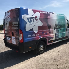 Photo of vehicle with wrap