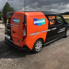 Photo of vehicle with wrap