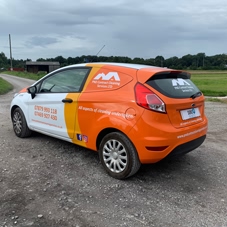 Photo of vehicle with wrap