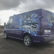 Photo of vehicle with wrap