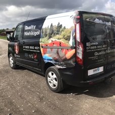 Photo of vehicle with wrap