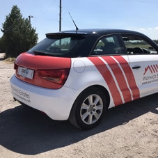 Photo of vehicle with wrap