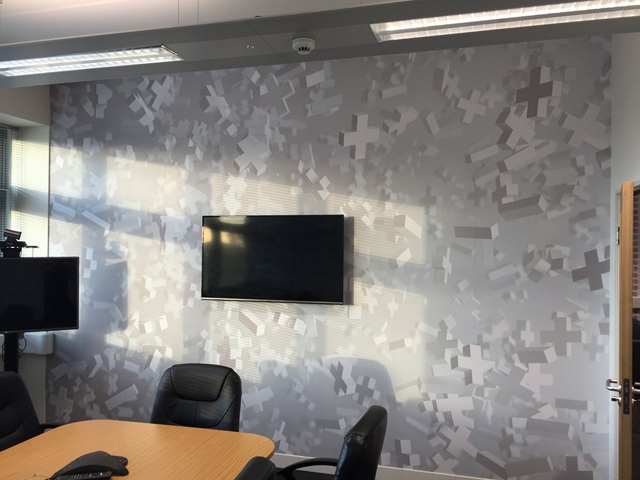 Photo of wall graphics