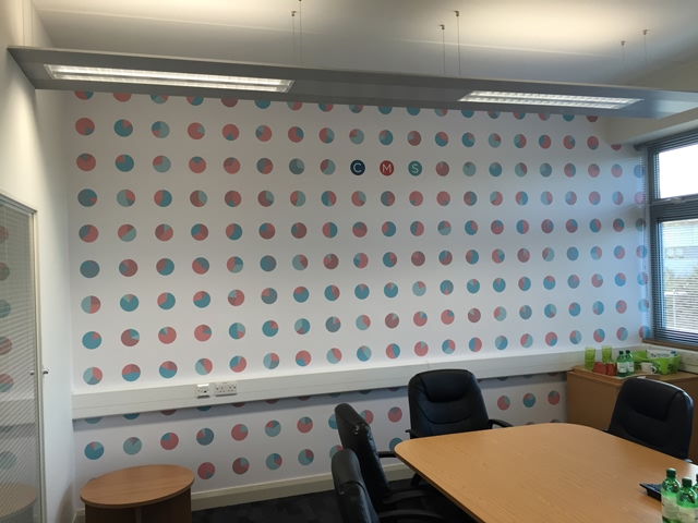 Photo of wall graphics