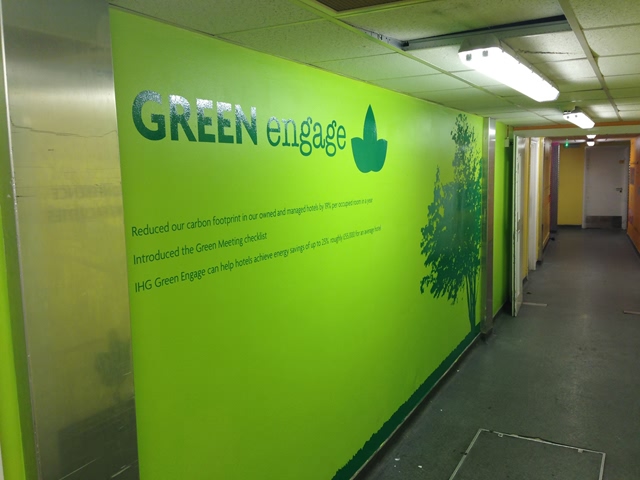 Photo of wall graphics