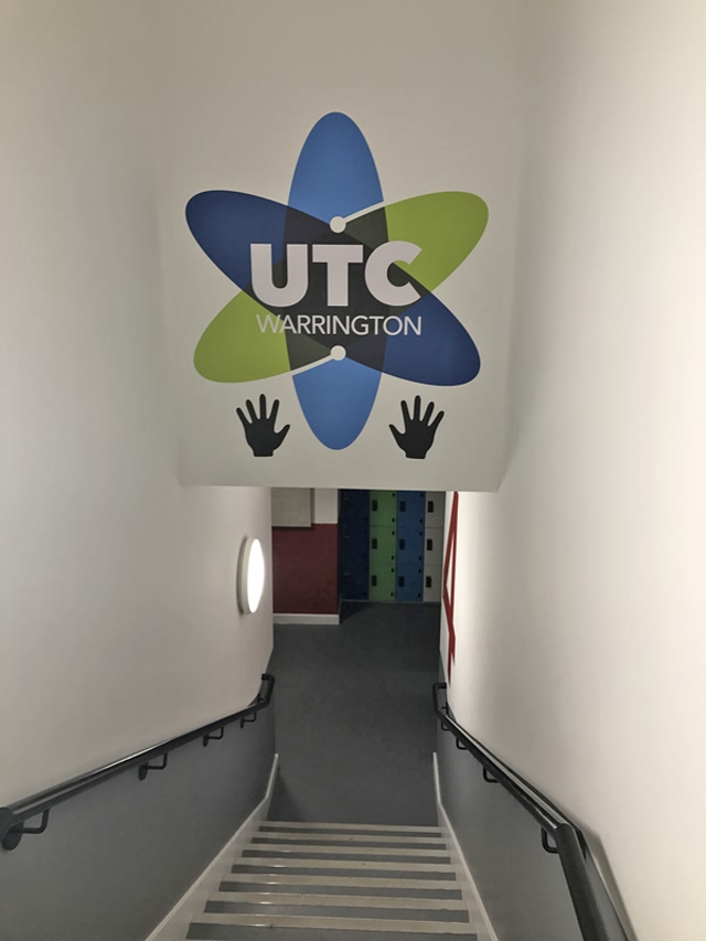 Photo of wall graphics