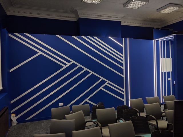 Photo of wall graphics