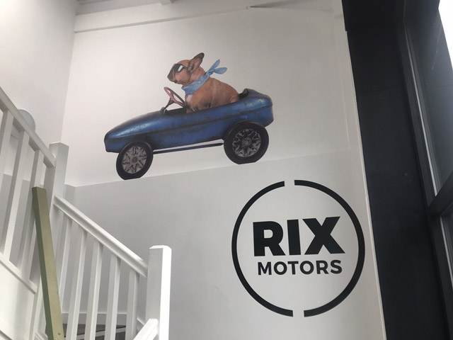 Photo of wall graphics