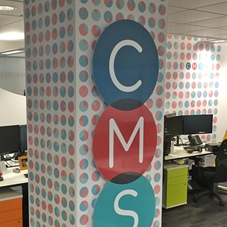 Photo of wall graphics