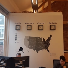 Photo of wall graphics