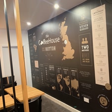 Photo of wall graphics