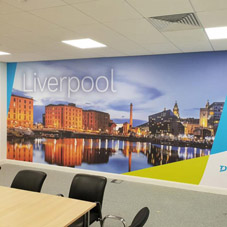Photo of wall graphics