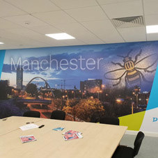 Photo of wall graphics