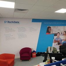 Photo of wall graphics