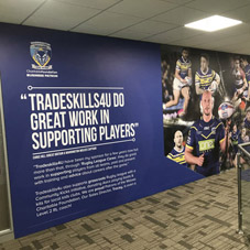 Photo of wall graphics