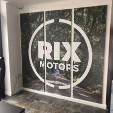 Photo of wall graphics