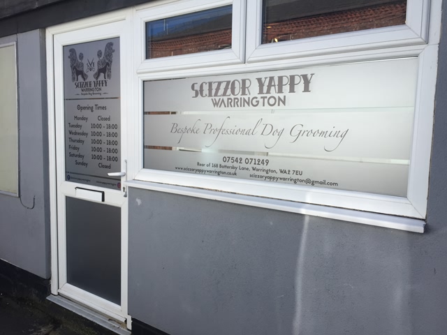 Photo of window graphics