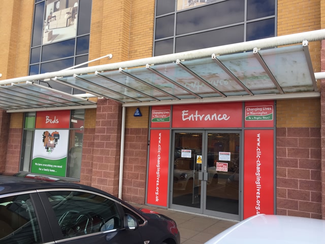 Photo of window graphics