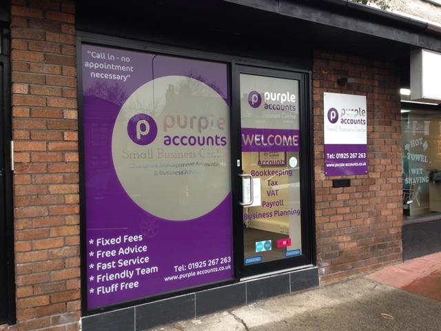 Photo of window graphics