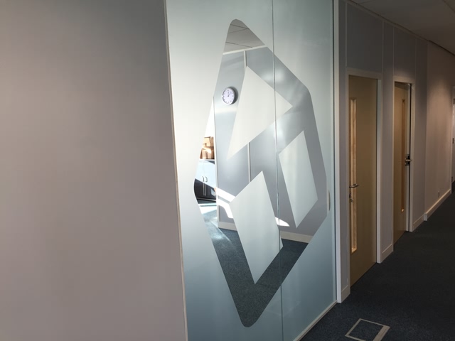 Photo of window graphics