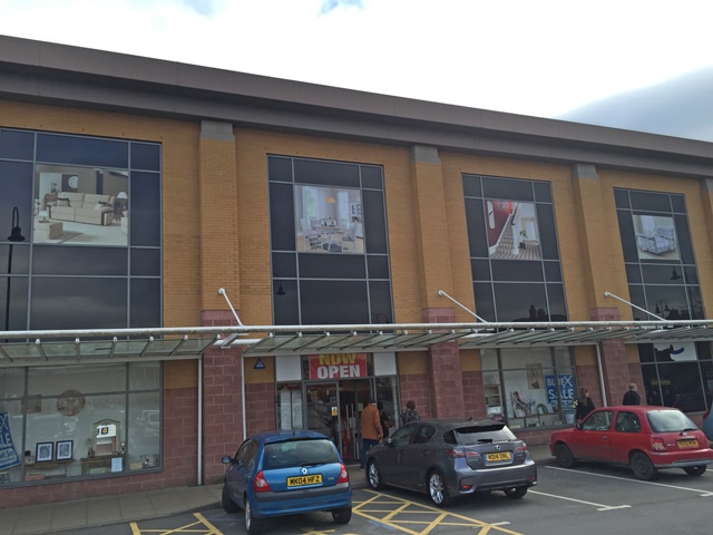 Photo of window graphics